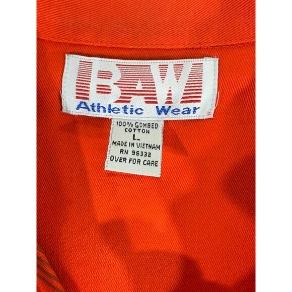 USTRC US Team Roping Championship Mens Button Up Shirt Size Large Orange Plaid - Picture 4 of 7